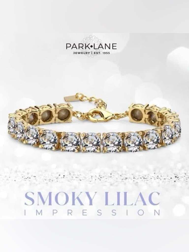Park Lane Smoky Lilac Impression Bracelet-Bnib!!